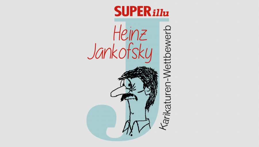 Karikatur Heinz Jankofsky SUPERillu Karikaturen-Wettbewerb