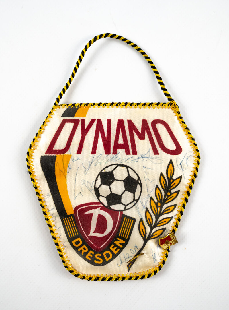 Wimpel "Meisterwimpel Dynamo Dresden" | DDR Museum Berlin